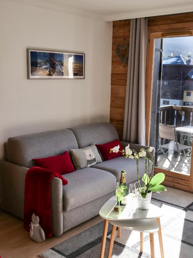 Mont Blanc 43, Vue Mont Blanc , Balcon, Parking Chamonix Exterior foto