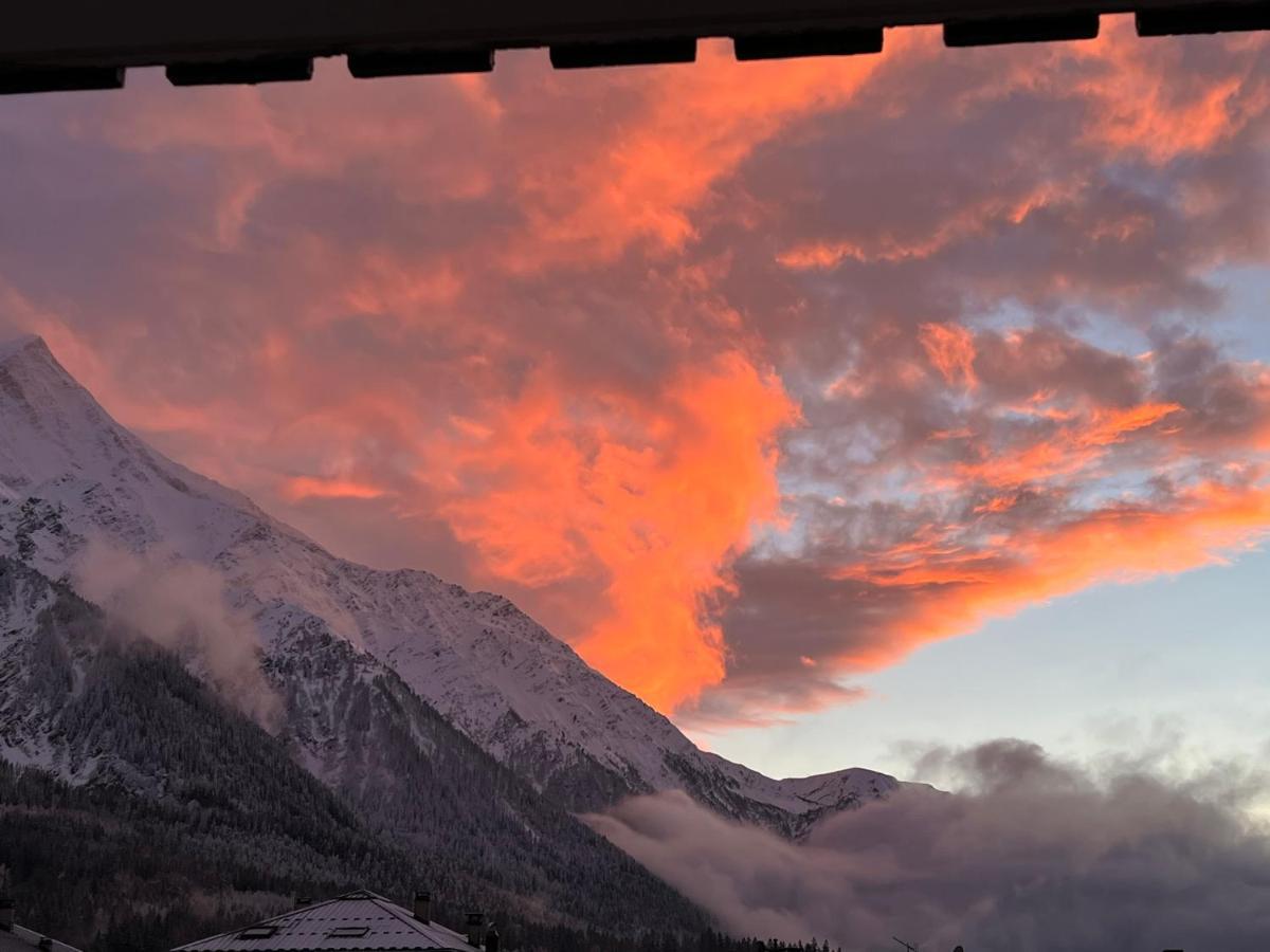 Mont Blanc 43, Vue Mont Blanc , Balcon, Parking Chamonix Exterior foto